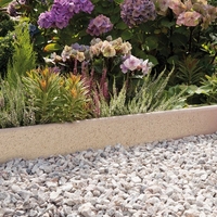 Bradstone Round Top Edging Buff 600 x 150 x 50 - 48 Per Pack