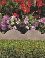 Bradstone Scalloped Edging Grey 600 x 150 x 50 - 48 Per Pack