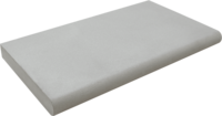Bradstone Smooth Natural Sandstone - Step Corner - Silver Grey - 350x350