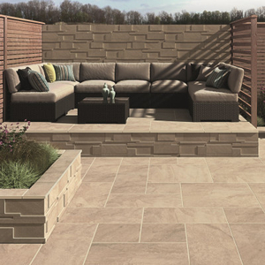 Bradstone,  Vetusto Porcelain Paving Dune Patio Pack - 18.36 m2 Per Pack