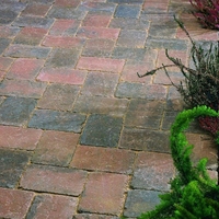 Bradstone Woburn Rumbled Block Paving Brindle 100 x 134 x 50 - 8.98m2 Per Pack