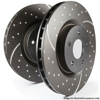 EBC GD Grooved & Dimpled Vented 276mm Pair