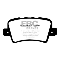 EBC Green Stuff EBC BRAKE PADS (GREENSTUFF) HONDA VARIOUS