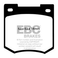 EBC Green Stuff EBC BRAKE PADS (GREENSTUFF) ROVER VARIOUS