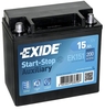Exide AGM EK151 Auxilary Battery - 1 Year Guarantee
