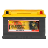 Lion Agm Battery 115 80AH 800CCA
