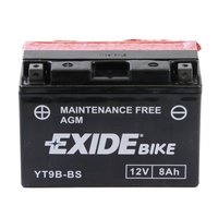 YT9B-BS Motorcycle Battery