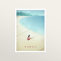 Hawaii - Art Print (large A2 print only)